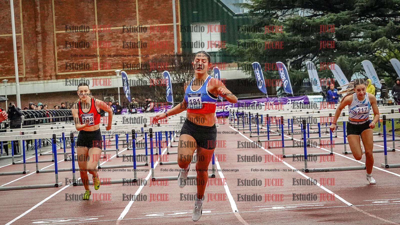 Fotos de los 100 m con vallas de mujeres - FINAL