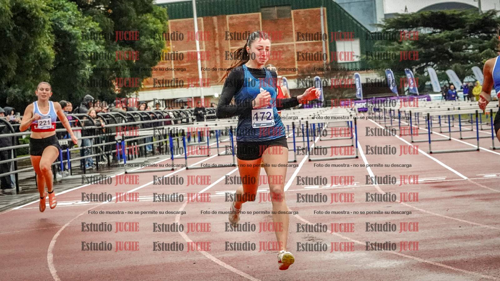 Fotos de los 100 m con vallas de mujeres - FINAL