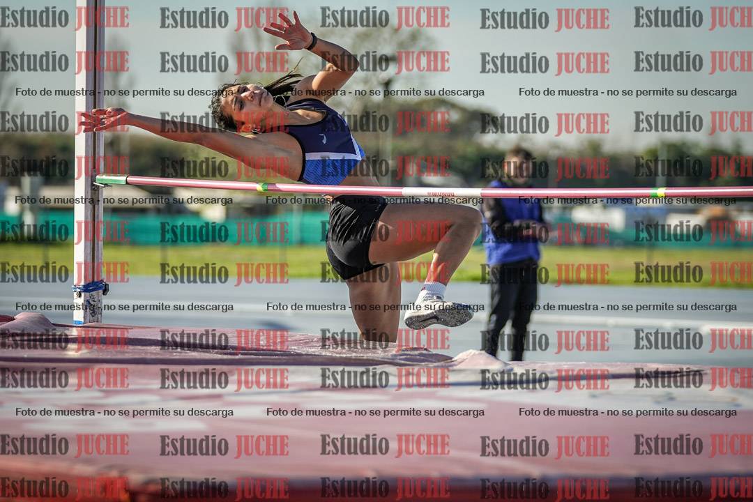 Fotos del salto en alto de mujeres - heptatlón 2