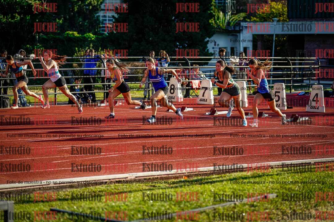 Fotos de los 100 m con vallas de mujeres