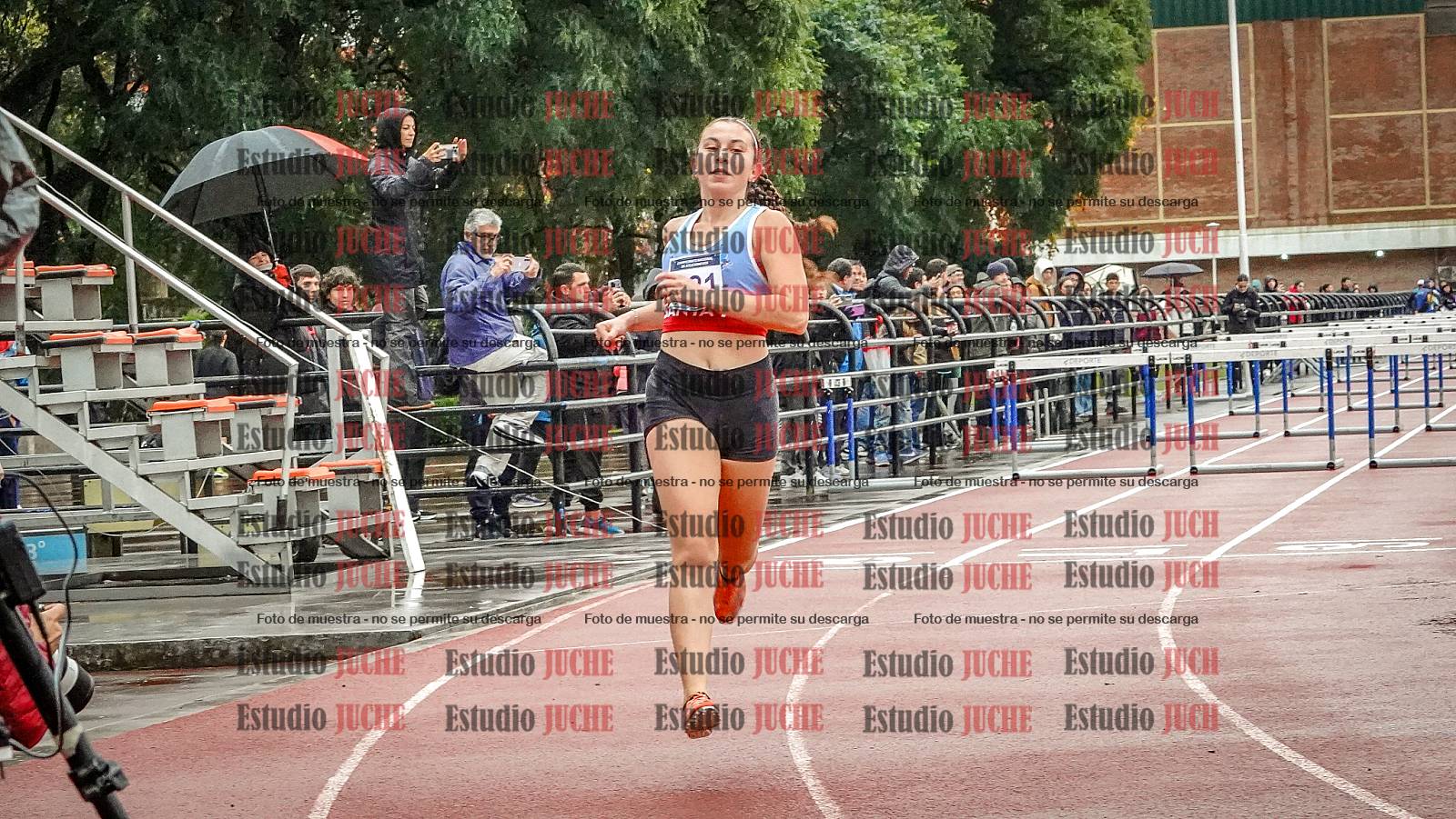 Fotos de los 100 m con vallas de mujeres - FINAL