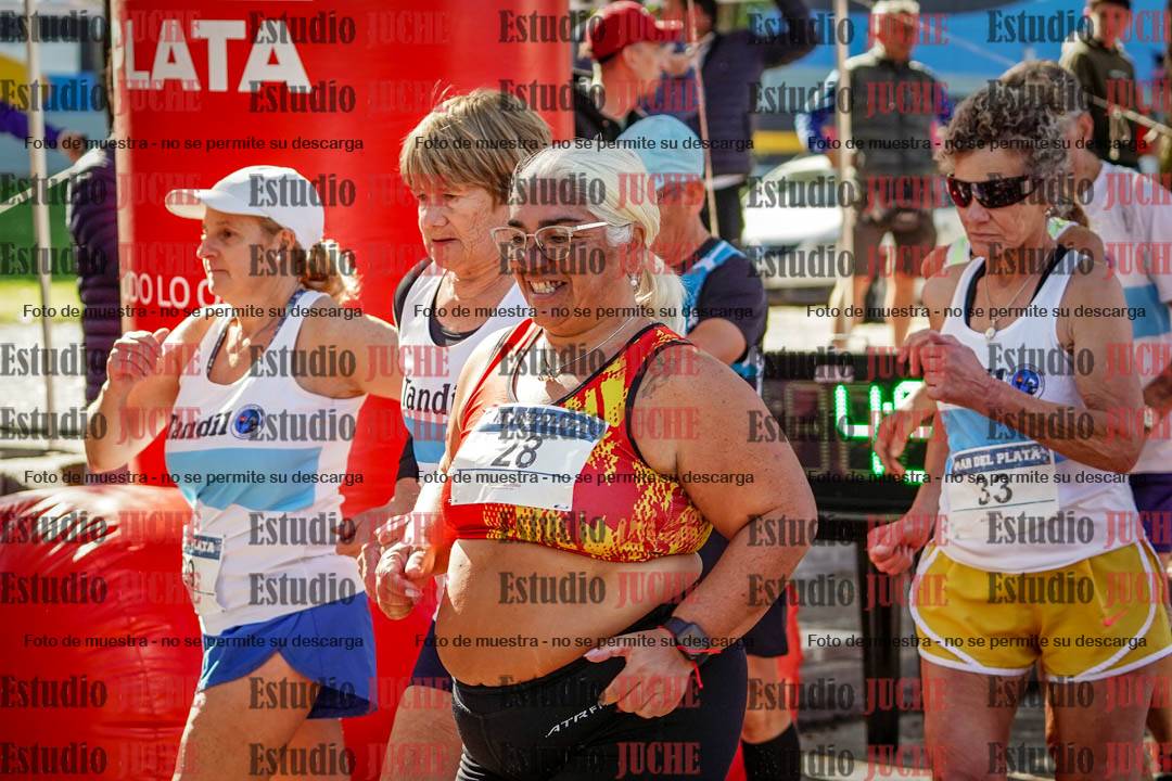Fotos de los 20.000 m de marcha atlética de mujeres y varones