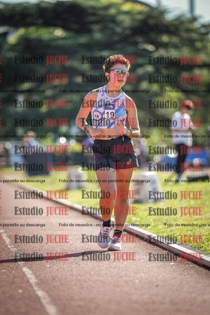 Fotos de los 5000 m marcha de mujeres y varones