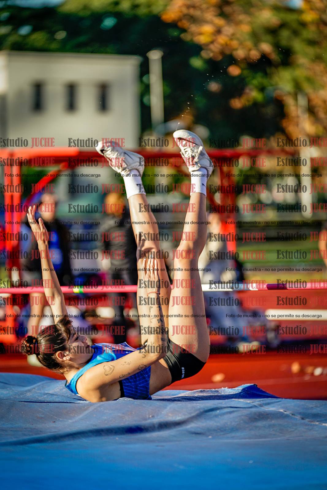 Fotos del salto en alto de mujeres