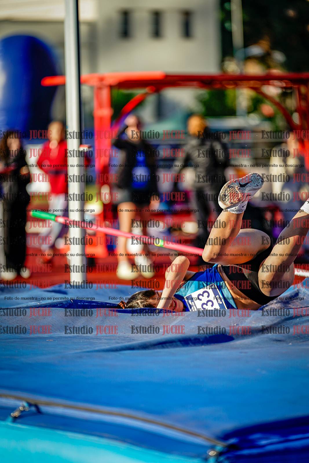 Fotos del salto en alto de mujeres