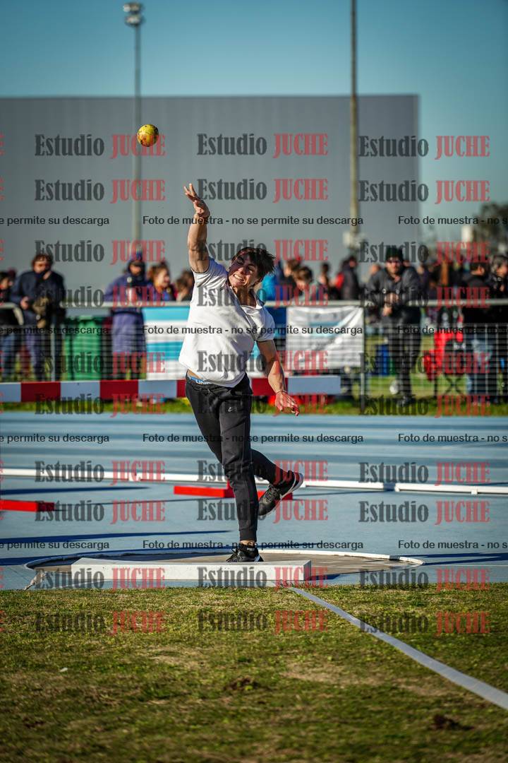 Fotos del lanzamiento de bala de varones todas las categorías (incluye combinadas)