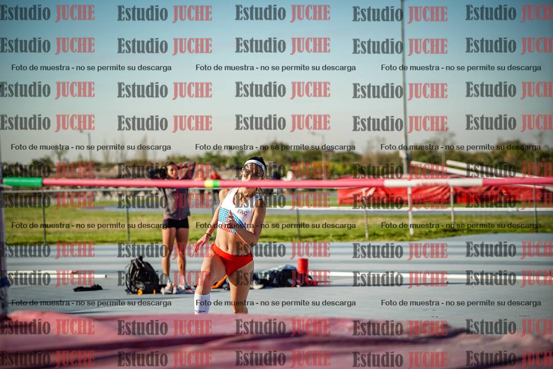Fotos del salto en alto de mujeres - heptatlón 2