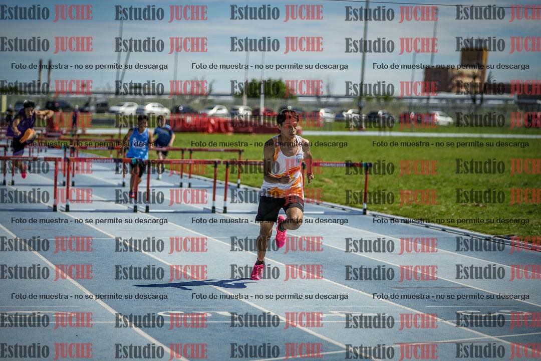 Fotos de los 110 m con vallas de varones