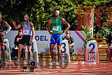 Fotos de los 100 m llanos de varones - deca 1