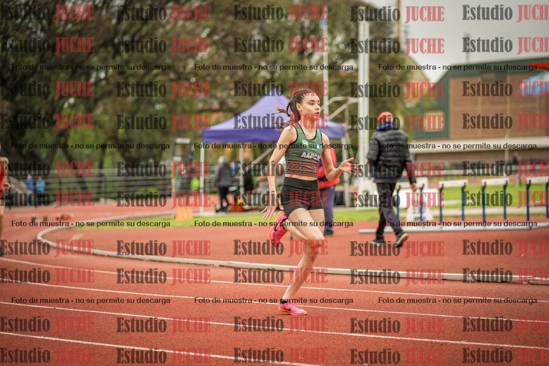 Fotos de los 400 m con vallas de mujeres
