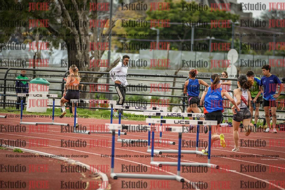 Fotos de los 400 m con vallas de mujeres