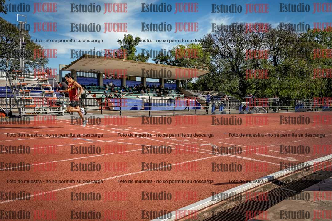 Fotos de los 295 m con vallas de varones
