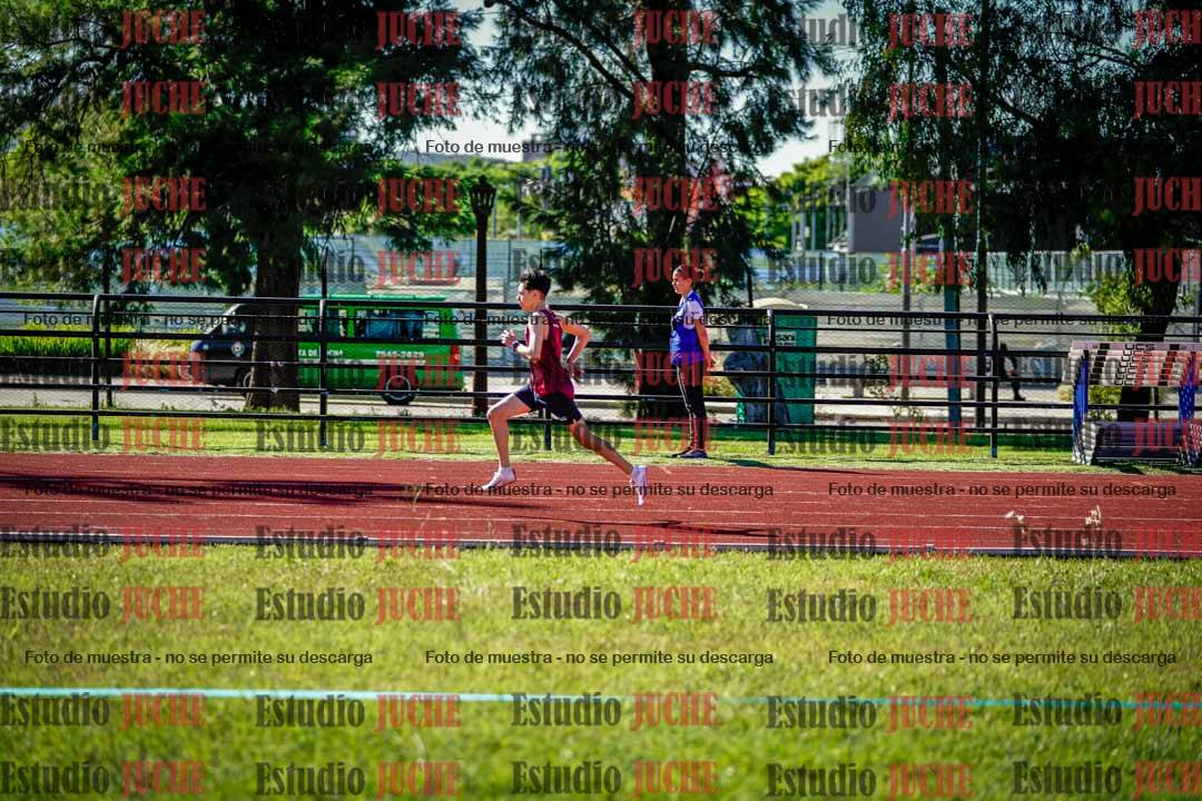 Fotos de los 295 m con vallas de varones