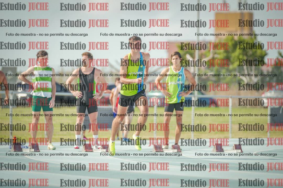 Fotos de los 100 m llanos de varones