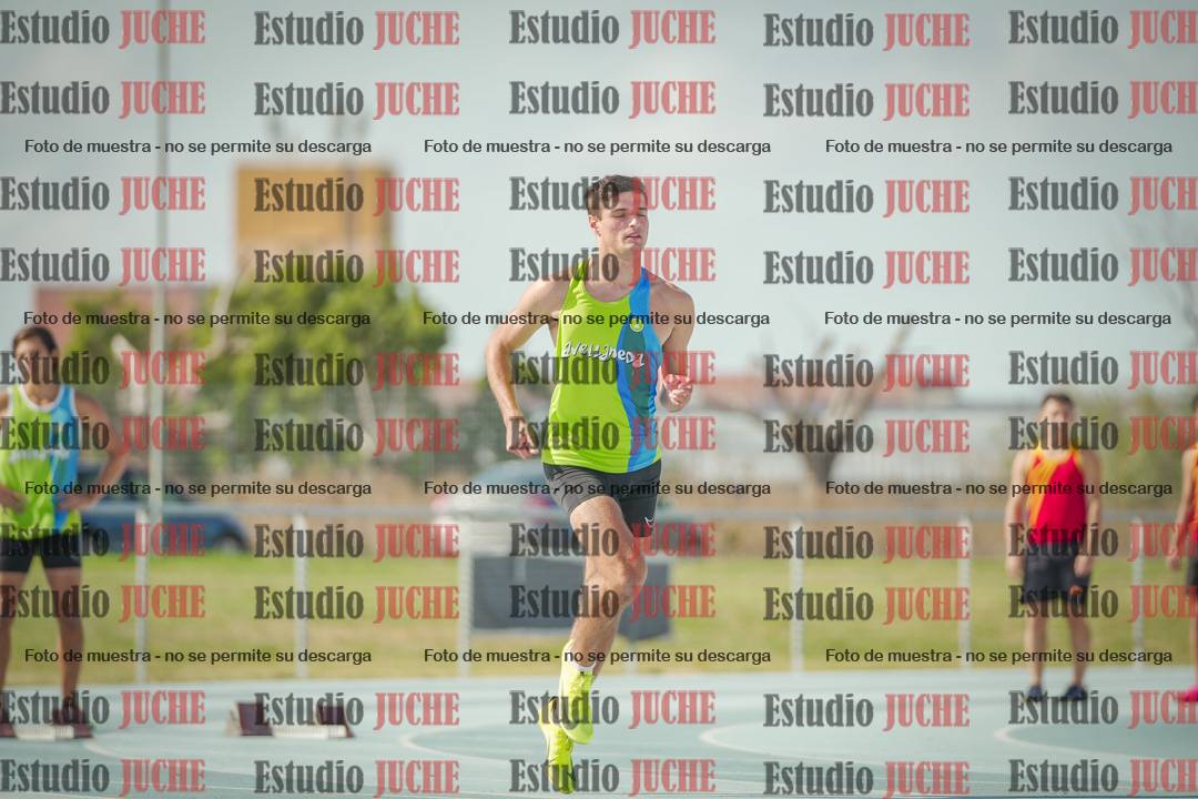 Fotos de los 100 m llanos de varones