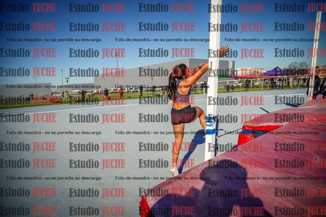 Fotos del salto en alto de mujeres - heptatlón 2