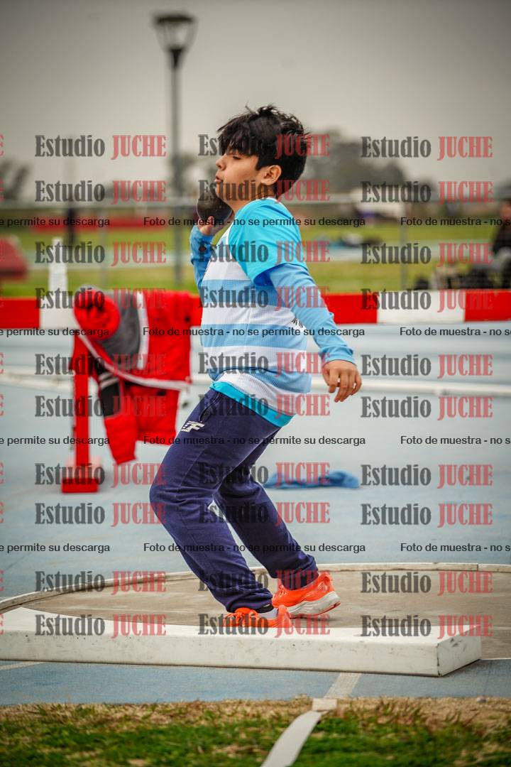 Fotos del lanzamiento de bala de varones