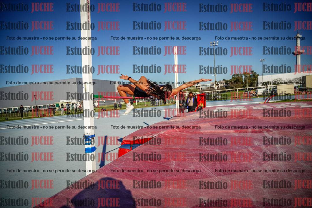 Fotos del salto en alto de mujeres - heptatlón 2