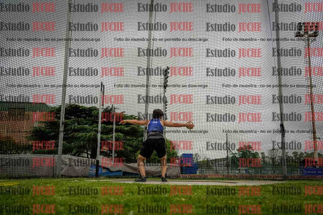 Fotos del lanzamiento de disco de mujeres y varones - U14