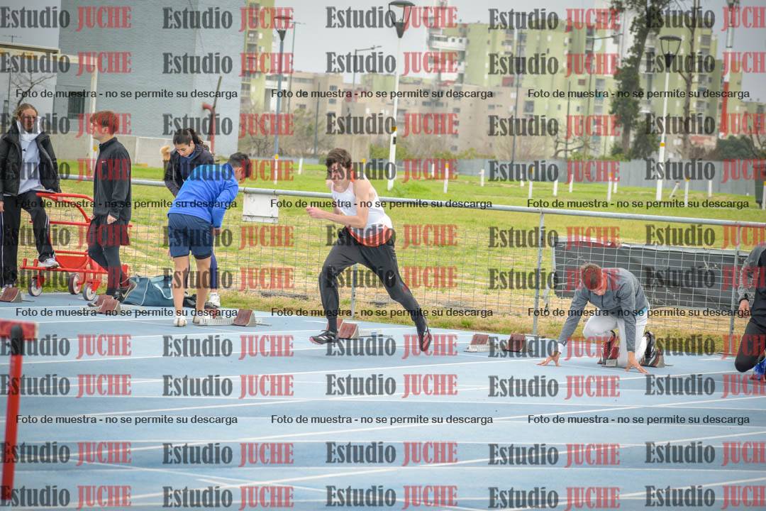 Fotos de los 110 m con vallas de varones
