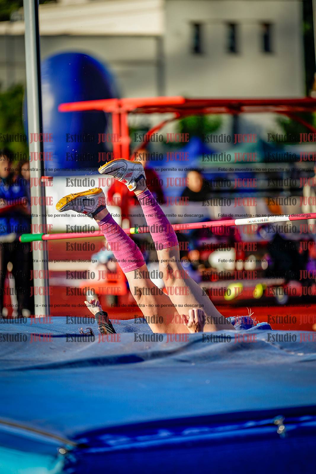 Fotos del salto en alto de mujeres