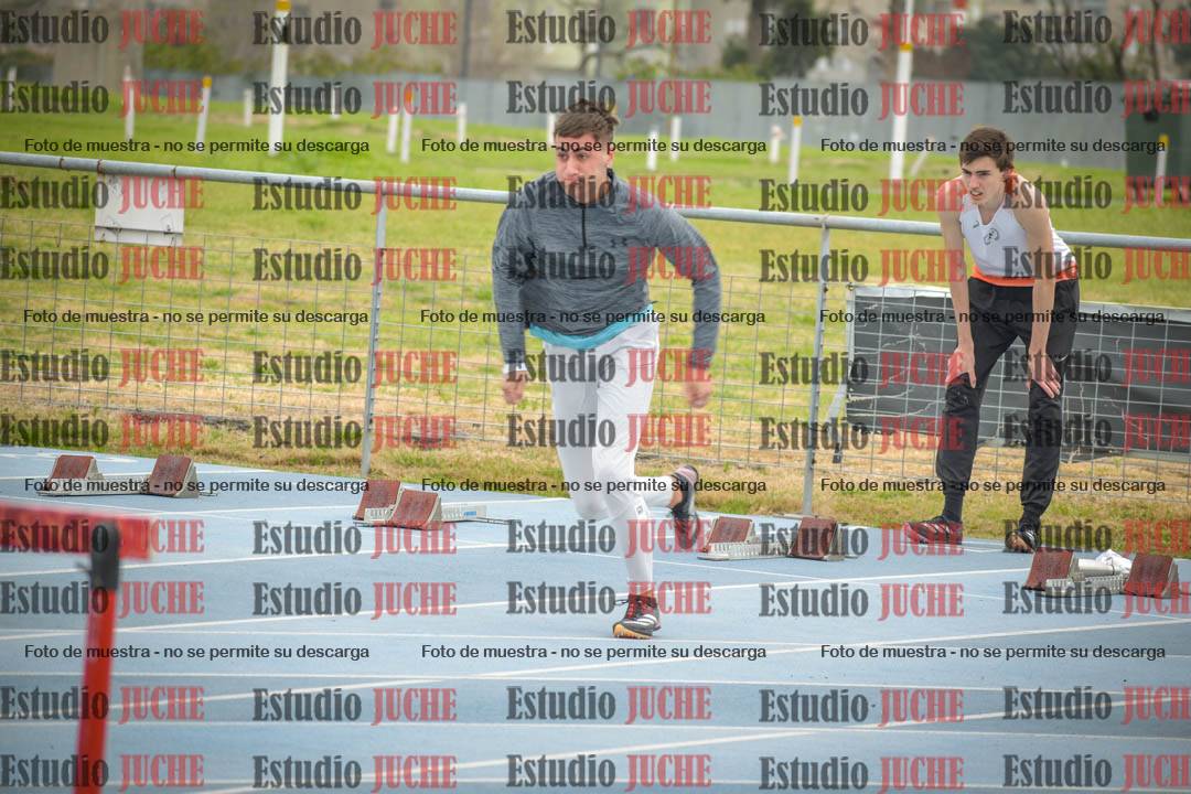 Fotos de los 110 m con vallas de varones