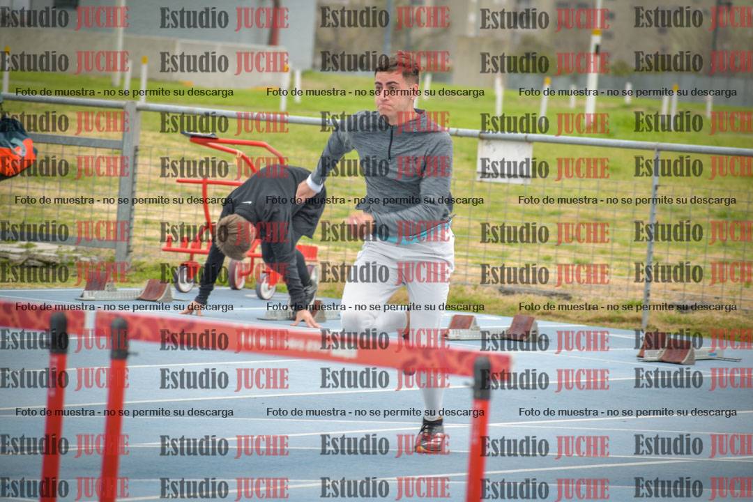 Fotos de los 110 m con vallas de varones
