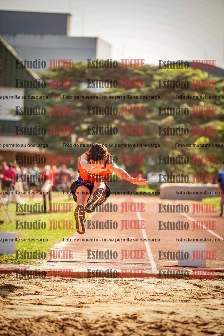 Fotos del salto en largo de varones