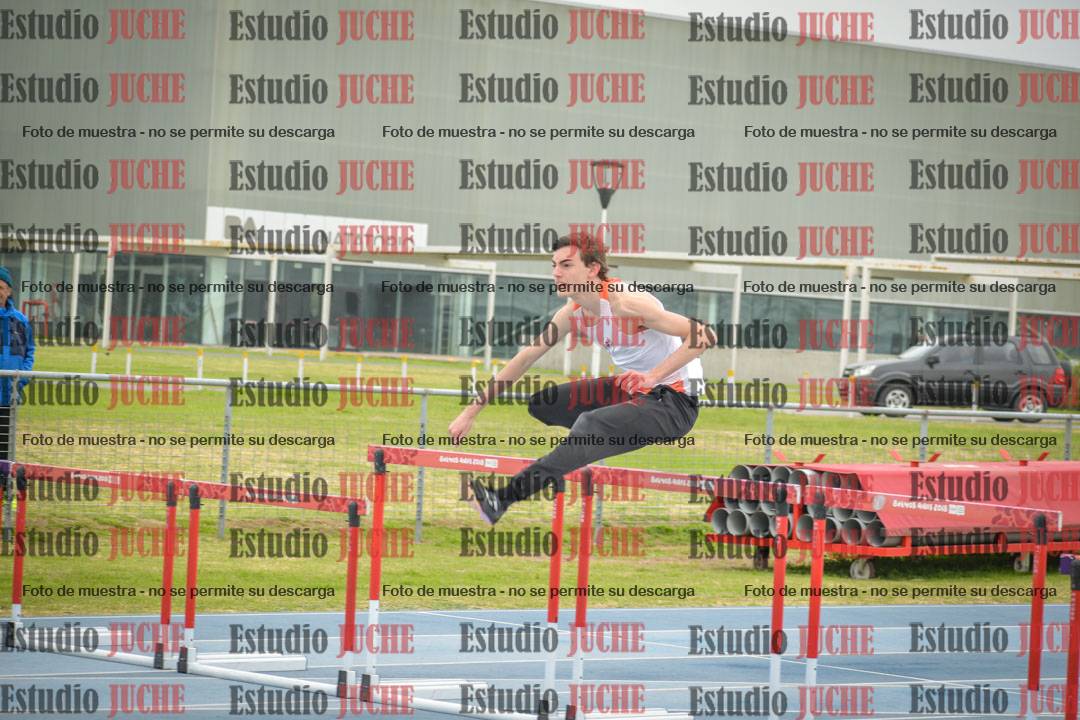 Fotos de los 110 m con vallas de varones