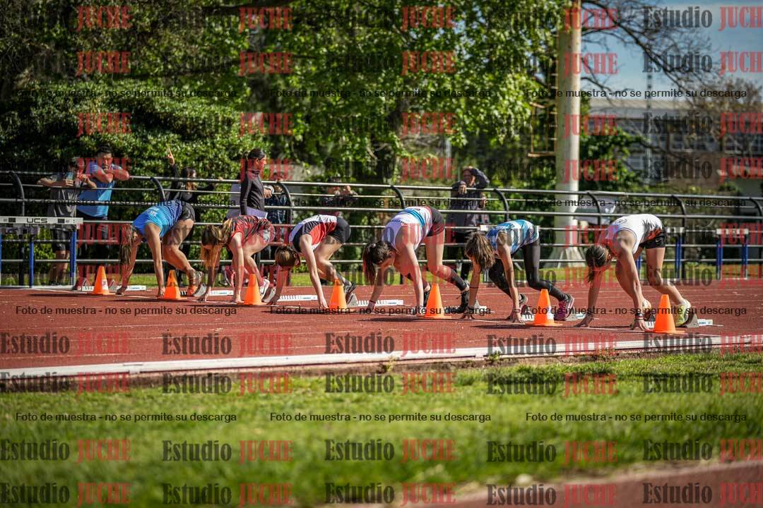 Fotos de los 80 m con vallas de mujeres - serie 2 (incluye hexatlón)