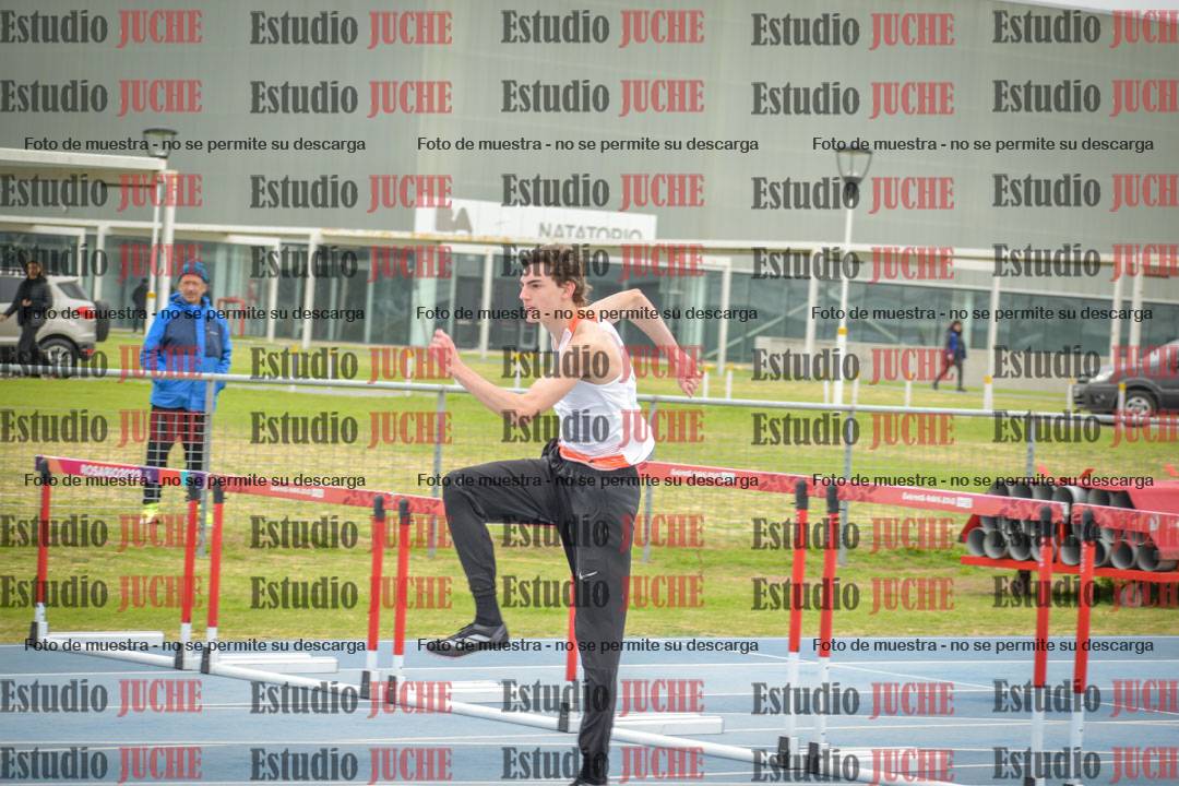 Fotos de los 110 m con vallas de varones