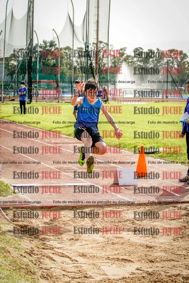 Fotos del salto en largo de varones