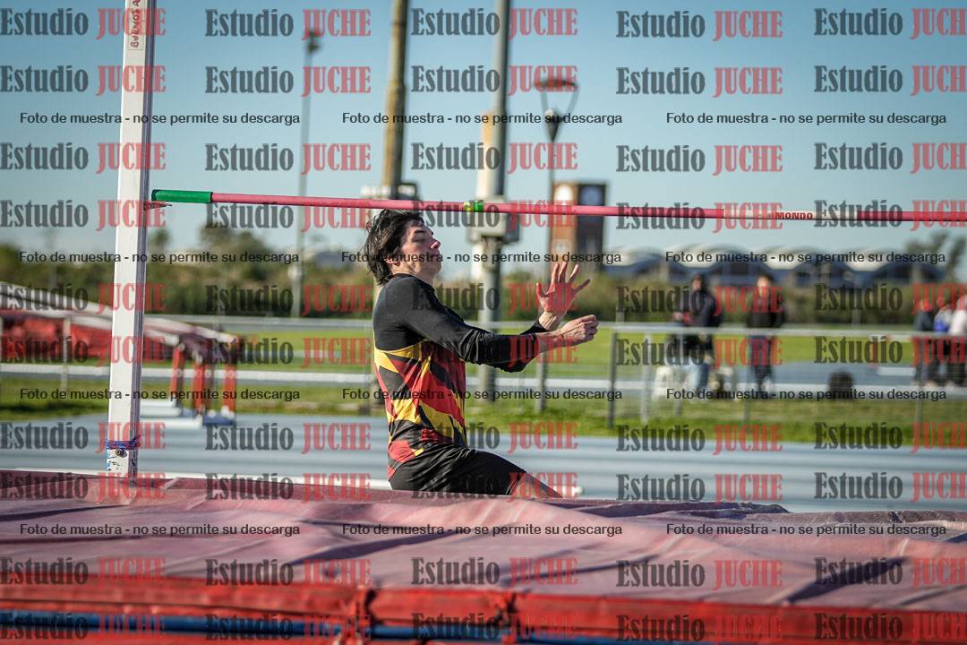 Fotos del salto en alto de varones