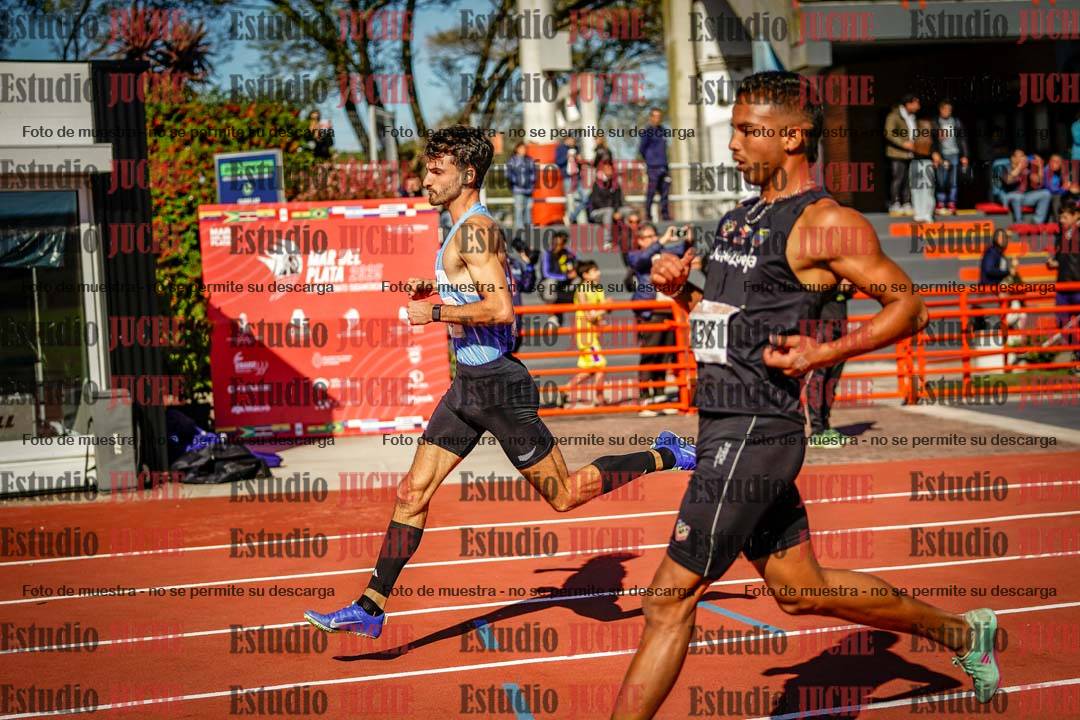 Fotos de los 100 m con vallas de varones - deca 6