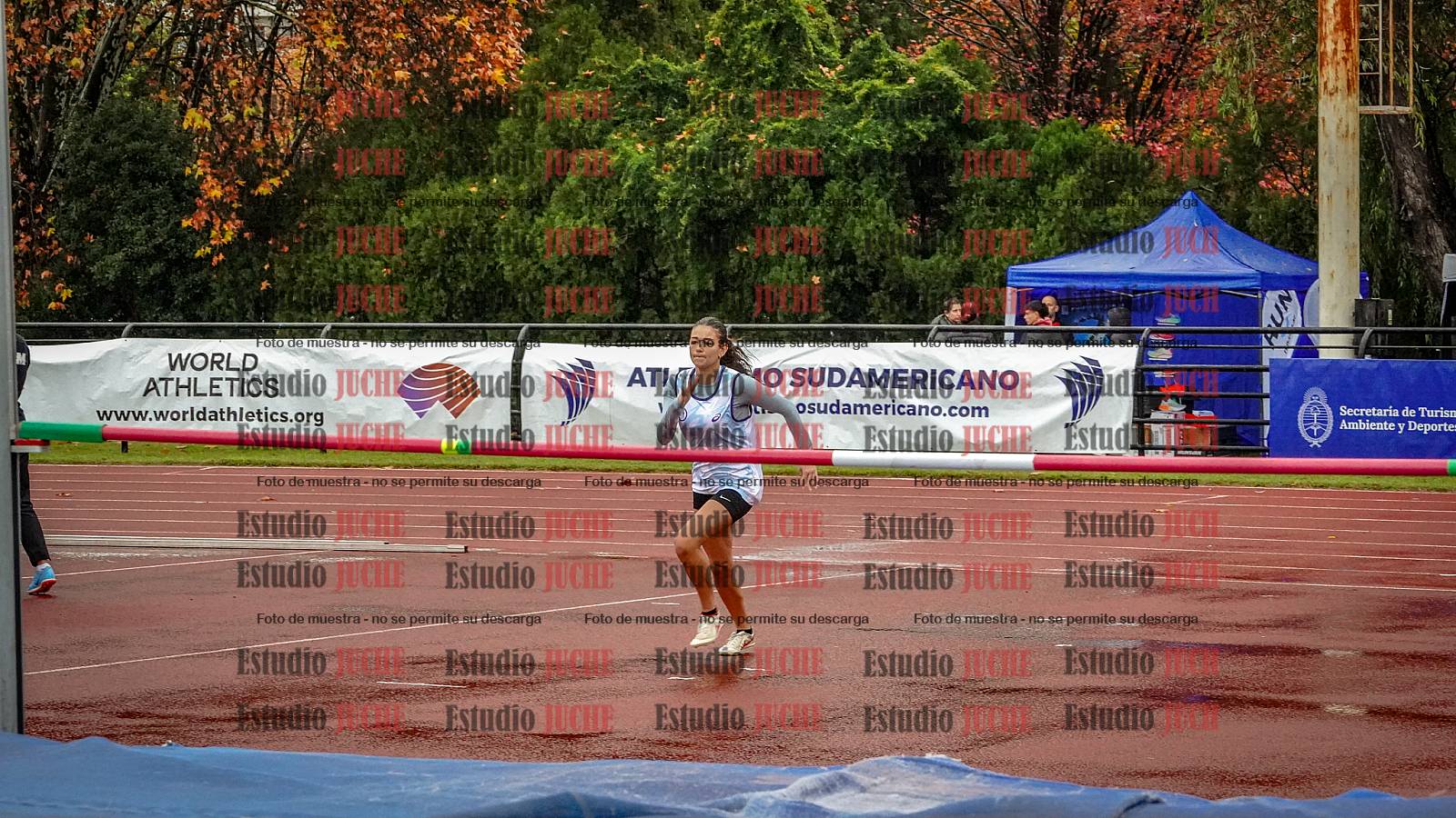 Fotos del salto en alto de mujeres - heptatlón 2