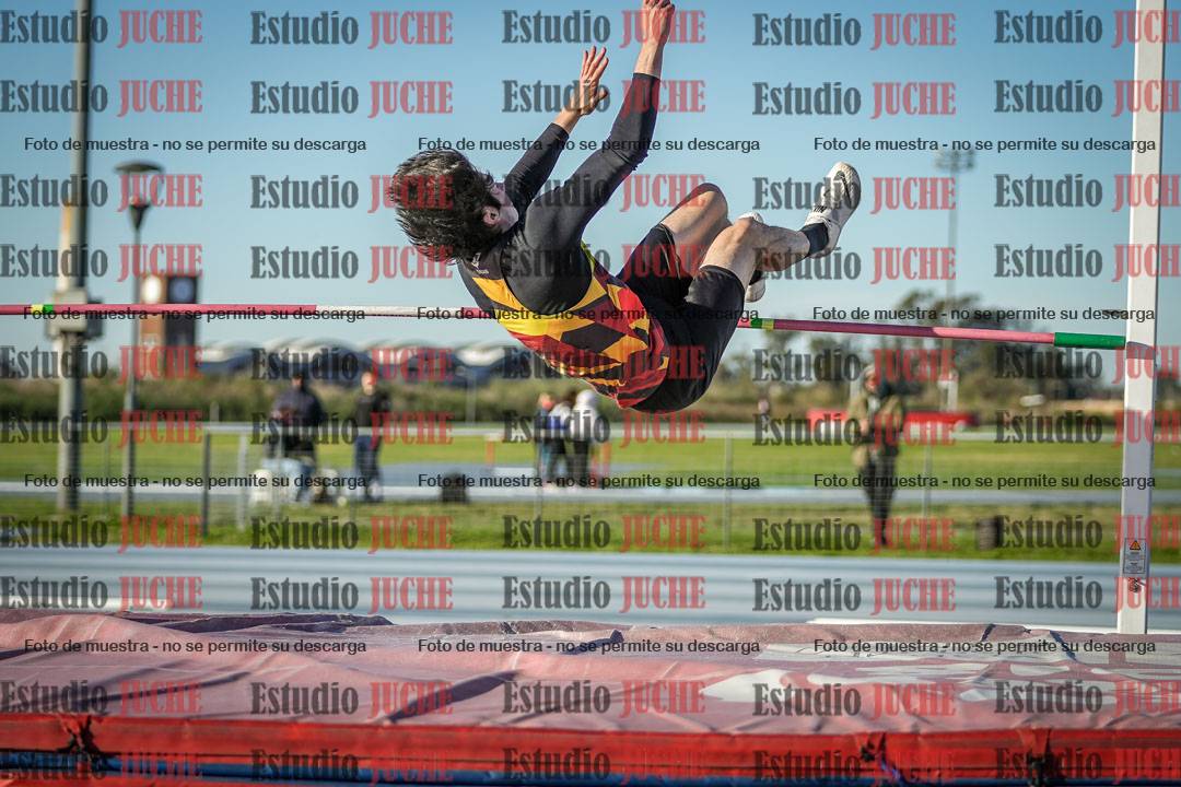 Fotos del salto en alto de varones