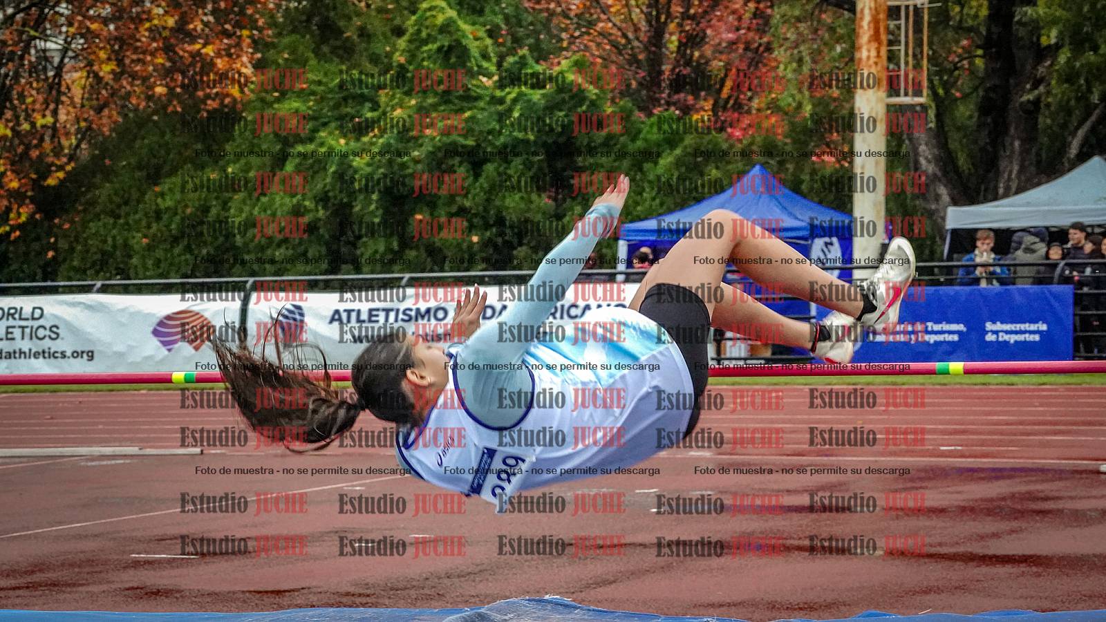 Fotos del salto en alto de mujeres - heptatlón 2