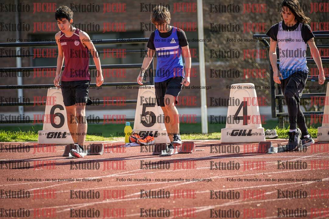 Fotos de los 110 m con vallas de varones