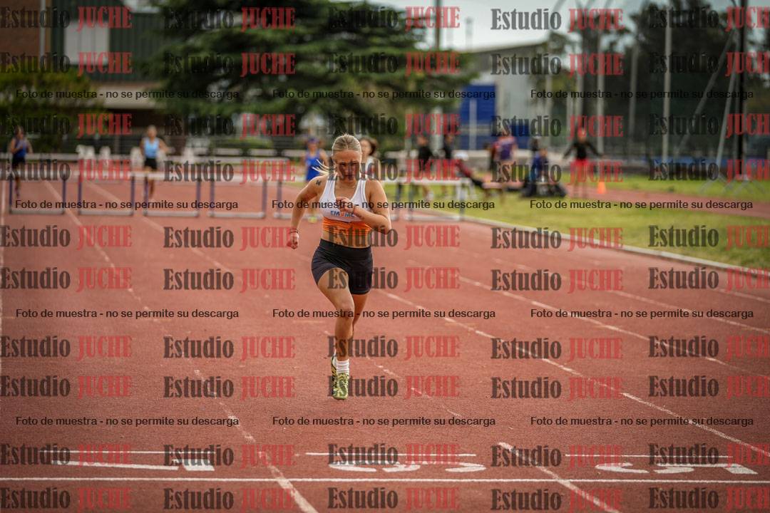 Fotos de los 400 m con vallas de mujeres