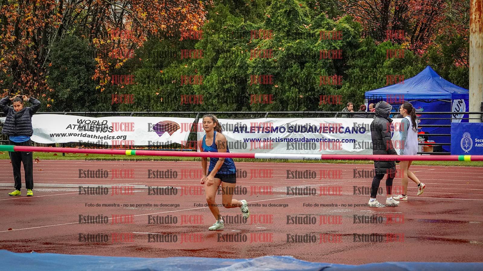 Fotos del salto en alto de mujeres - heptatlón 2