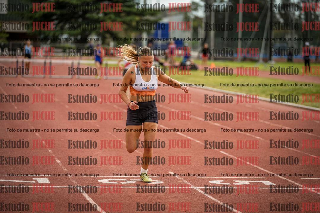 Fotos de los 400 m con vallas de mujeres