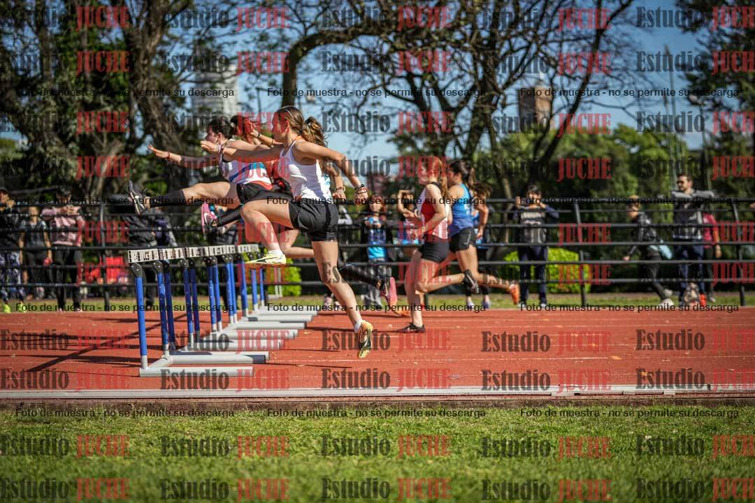 Fotos de los 80 m con vallas de mujeres - serie 2 (incluye hexatlón)