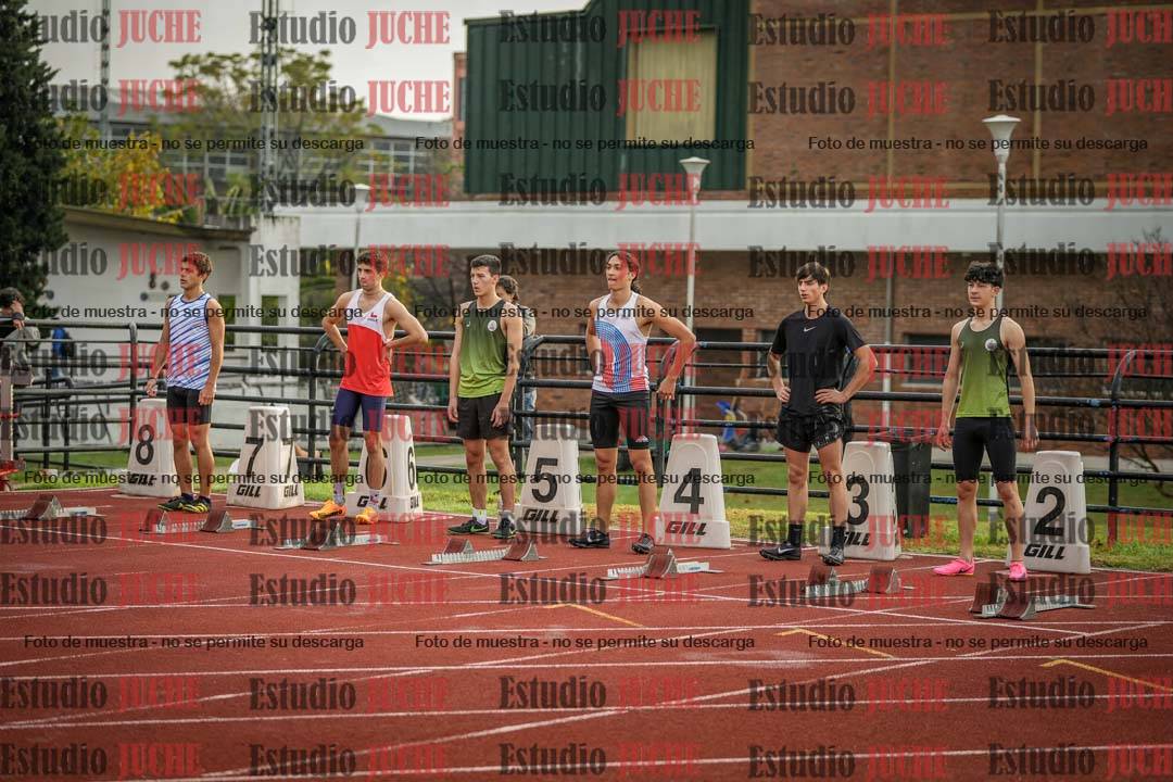 Fotos de los 110 m con vallas de varones