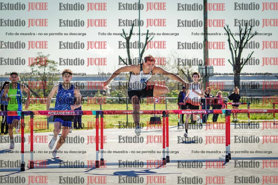 Fotos de los 400 m con vallas de varones
