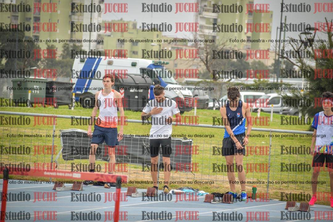 Fotos de los 110 m con vallas de varones