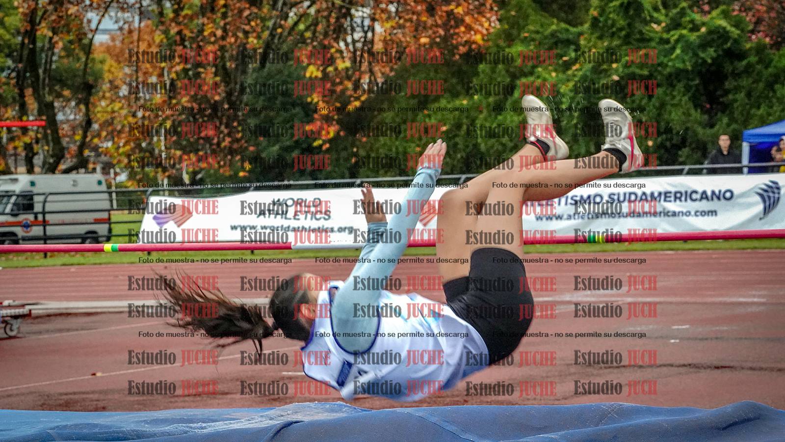 Fotos del salto en alto de mujeres - heptatlón 2