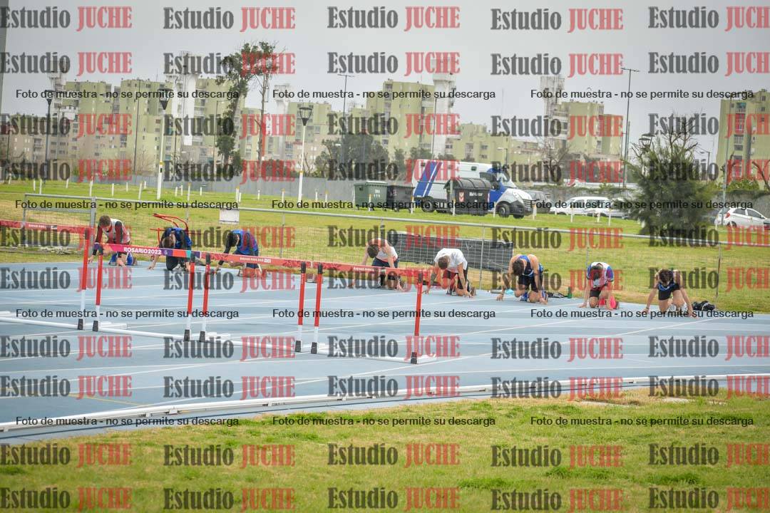 Fotos de los 110 m con vallas de varones