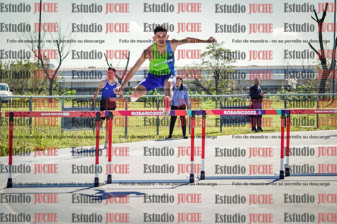Fotos de los 400 m con vallas de varones
