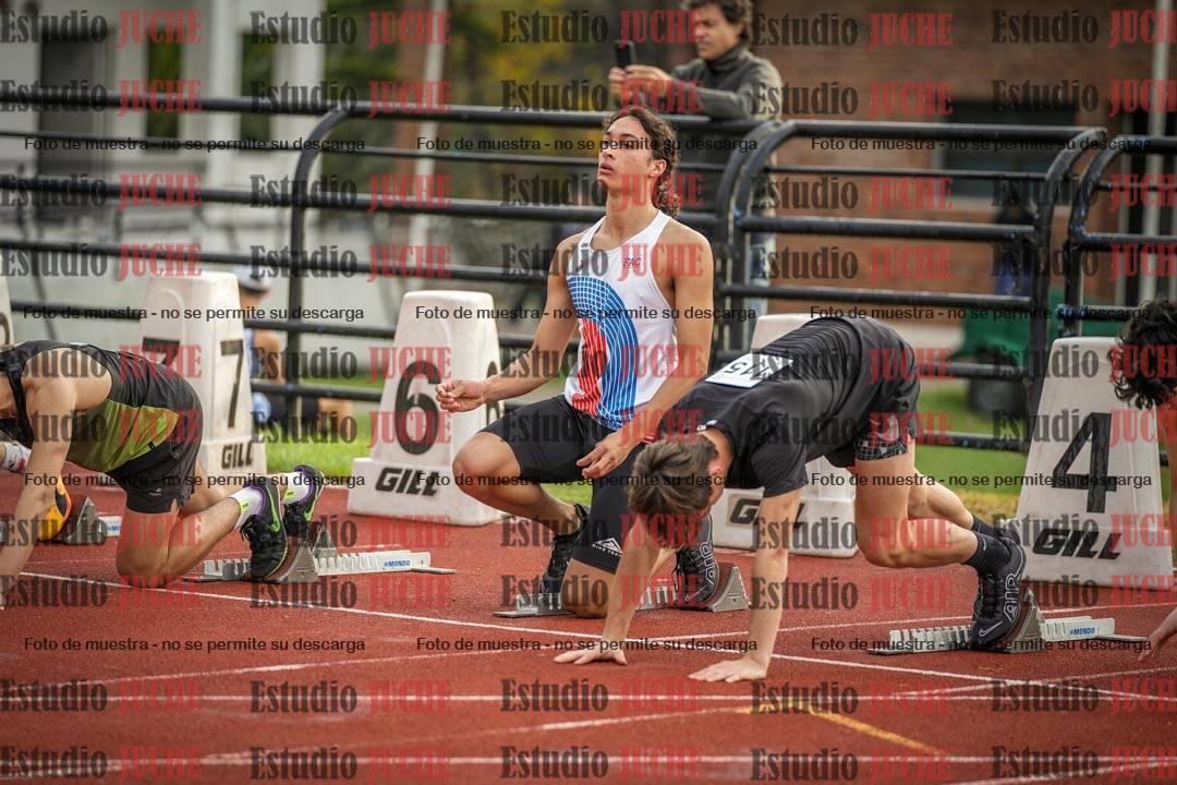 Fotos de los 110 m con vallas de varones