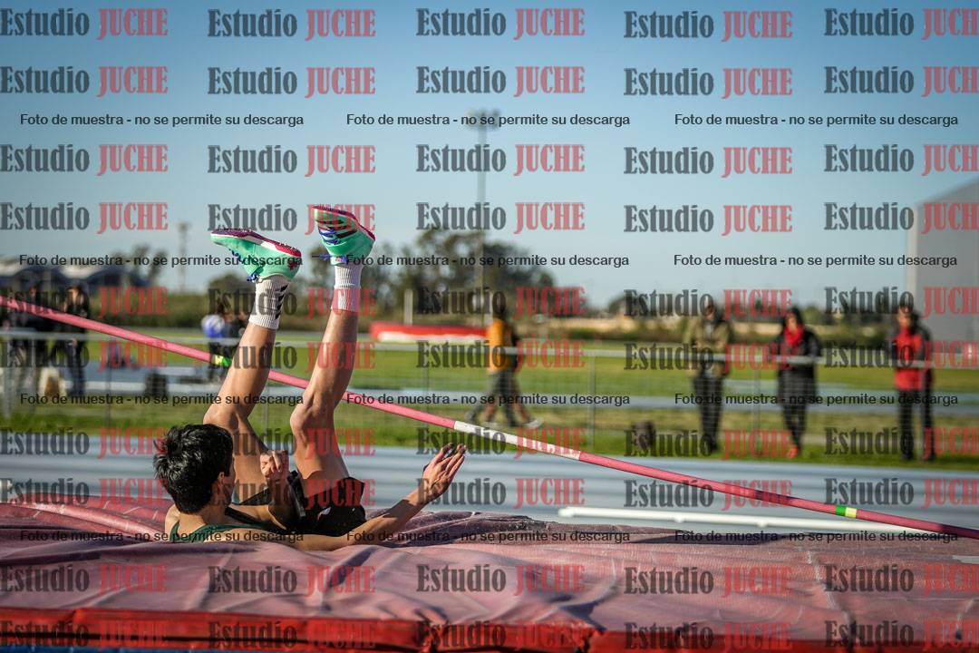 Fotos del salto en alto de varones